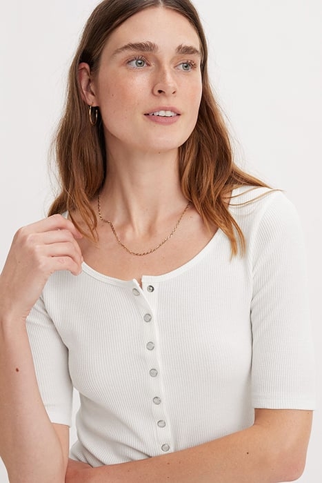 DRY BUTTON-DOWN SHIRT WHITE 5