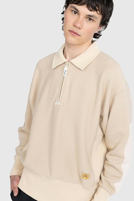 ABC. – TRI-TONE QUARTER ZIP SWEATSHIRT 2