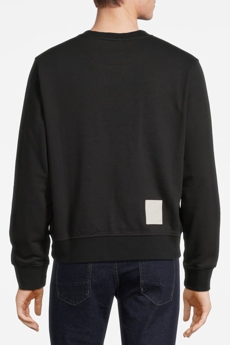 BALLY – ST. MORITZ COTTON CREWNECK BLACK 2