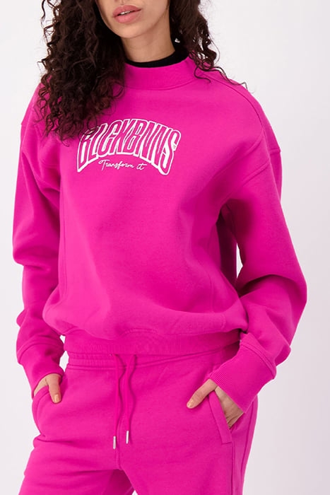 ARCH CREWNECK SWEATER PINK 1