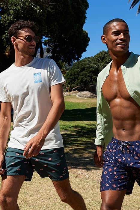 MEN SWIMSHORT PAISLEY DARK NAVY 5