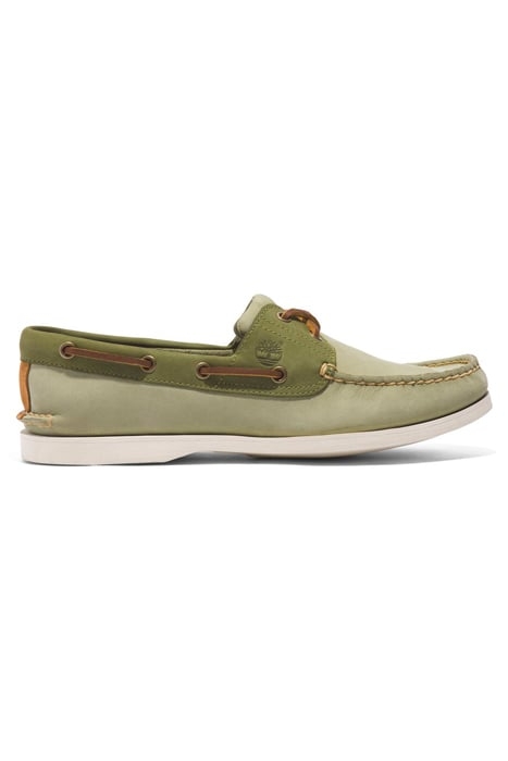 CLASSIC BOAT BOAT SHOE LIGHT GREEN NUBUCK 1