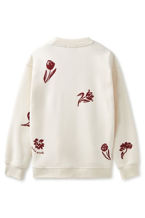 SWEATSHIRT WHITE CAP GREY 4