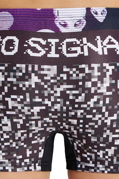 BOY'S CRAZY ARENA SWIM SHORT PLACEMENT BLACK-BLACK MULTI 4