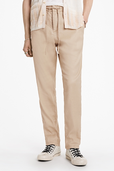 DREW DRAWCORD WAISTBAND PANT LT KHAKI 1