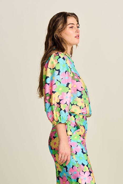 BLOUSE - CHERRY BLOSSOM MULTI COLOUR 4