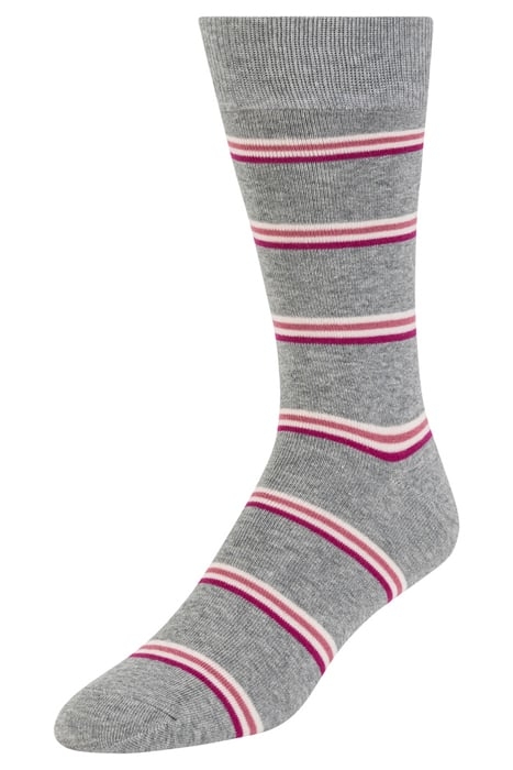 3PK MENS NON TERRY CREW MEDIUM GREY 4