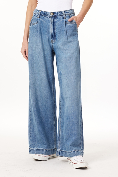WIDE DENIM TROUSER FLATIRON 1