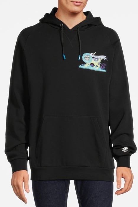 ARENA FUN PLANET HOODIE BLACK 1