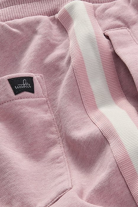 TROY-BAND | SWEATSHORTS SILVER PINK 2