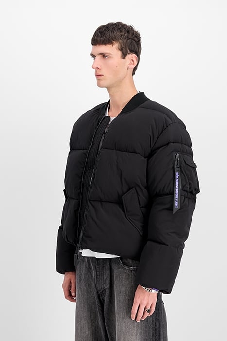 MA-1 PUFFER UV BLACK 1