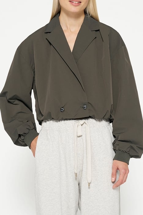 CROPPED BLAZER JACKET OIL GREY 1