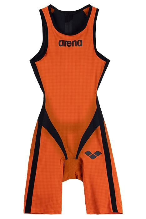 W ZIPPED TRISUIT TRI POLY C ORANGE,BLACK,ORANGE 1