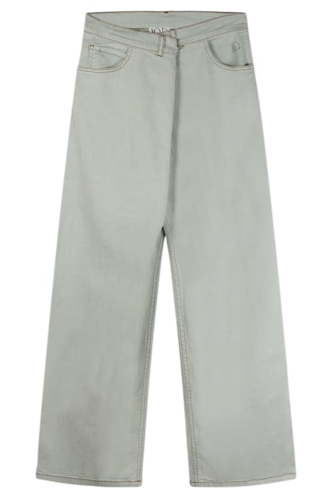 CROSS DENIM PANTS SEA FOAM 4