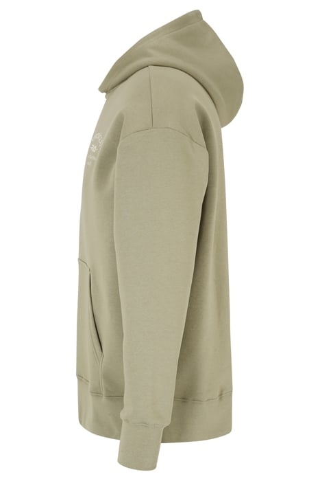 BENZ LOOSE FIT HOODY OIL GREEN 6