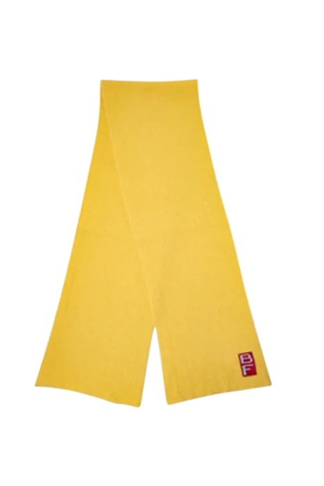 SOLID SCARF SUNLIGHT YELLOW ALPACA YELLOW 2