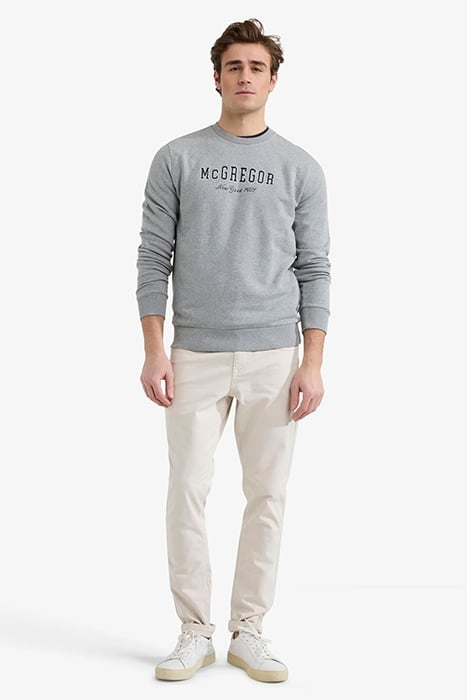 GRAPHIC CREW MEDIUM GREY MELANGE 2