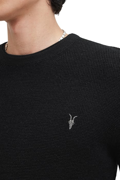 IVAR MERINO CREW BLACK 5