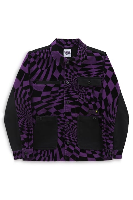 P.A.M SPIRAL CHECKER CHORE JACKET PERKS & MINI CROWN JEWEL 1