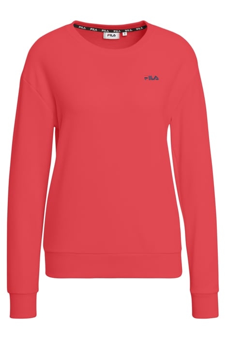 BANTIN SLIGHTLY CROPPED CREW SWEAT CAYENNE 4