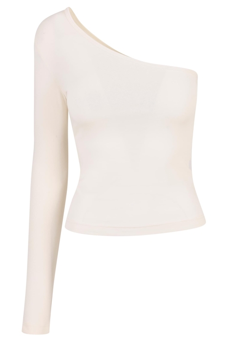 LADIES ASYMMETRIC LONGSLEEVE WHITESAND 4
