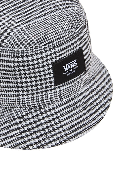 VANS PATCH BUCKET BLACK/WHITE 3