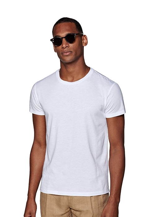 WHITE CREWNECK T-SHIRT 1