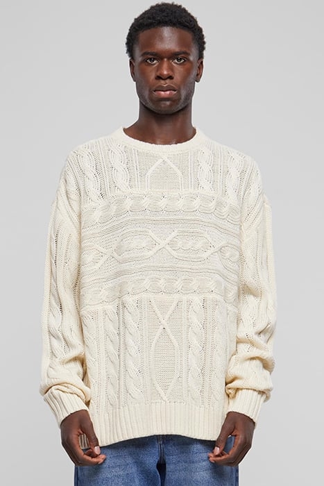 SET IN BOXY SWEATER SAND 1