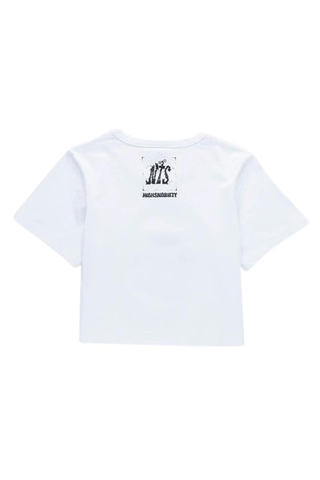 NTS X HIGHSNOBIETY – APPLE BABY TEE WHITE 5