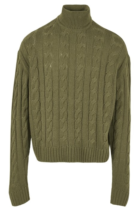 BOXY ROLL NECK SWEATER TINIOLIVE 4