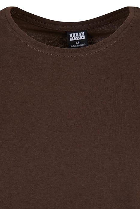 LADIES VALANCE TEE DRESS BROWN 8