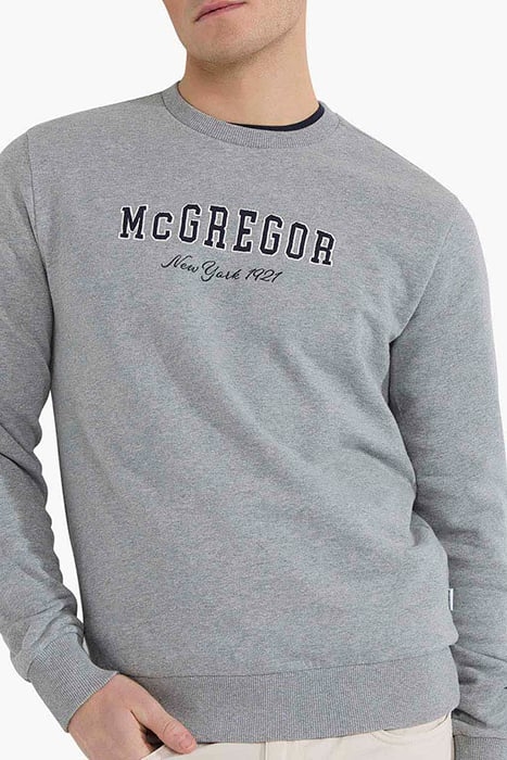 GRAPHIC CREW MEDIUM GREY MELANGE 6