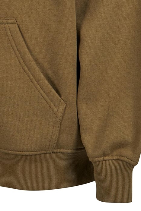 LADIES OVERSIZED ZIP HOODY SUMMEROLIVE 5