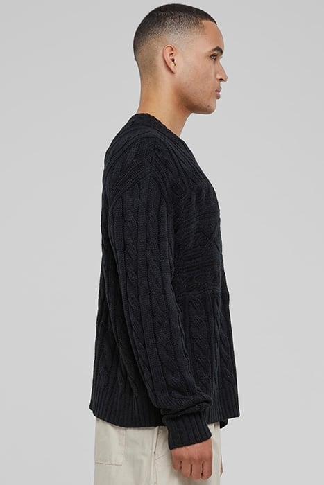 SET IN BOXY SWEATER BLACK 7