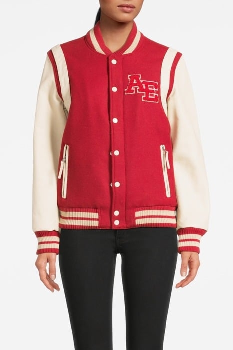 LOIS JACKET RED/ OFF WHITE 1