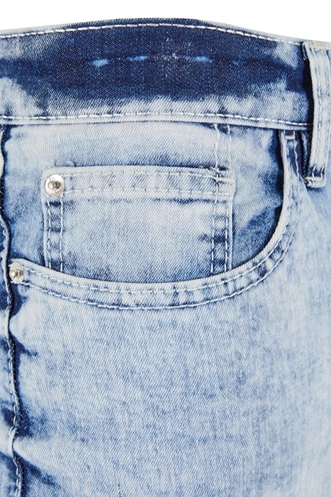 STRETCH SIGNATURE DENIM LT.SAND BLUE 8