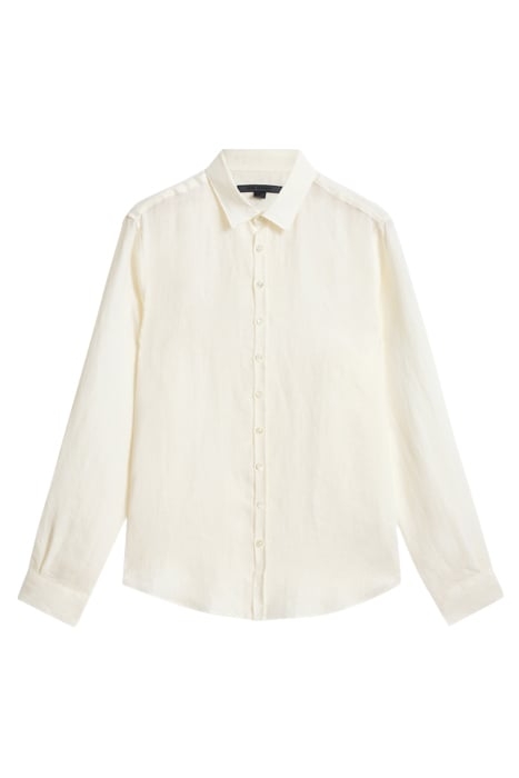 BUCKS MULTI BUTTON SLIM FIT SHIRT WHITE 2