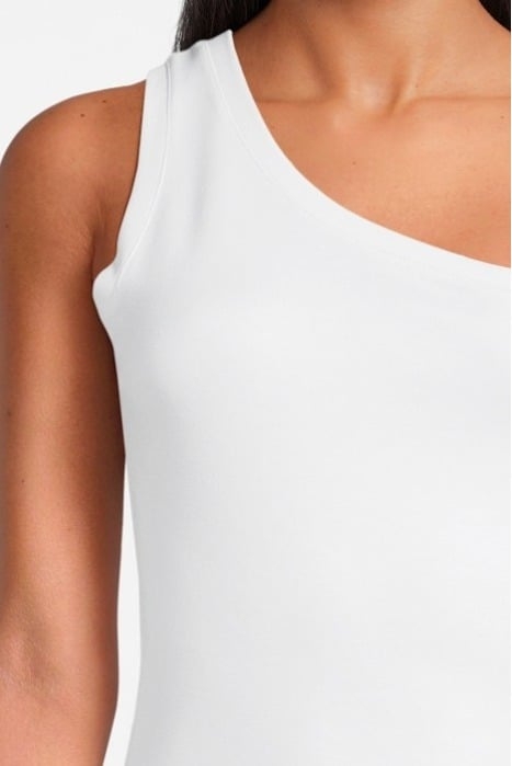 REEF ONE SHOULDER TOP WHITE 4