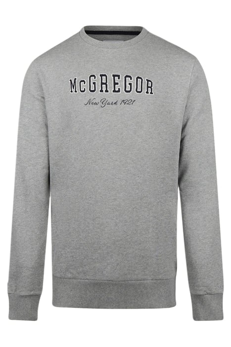 GRAPHIC CREW MEDIUM GREY MELANGE 4