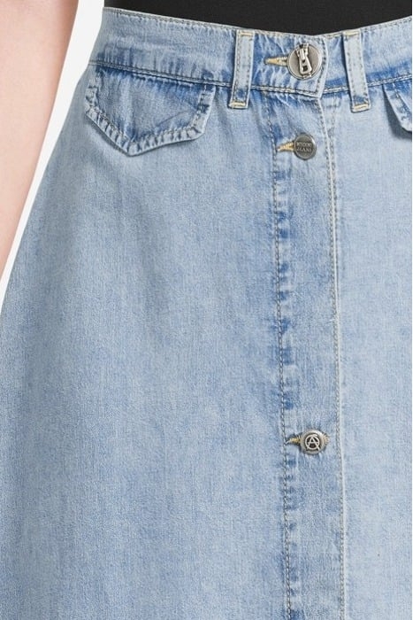 COTTON SKIRT BLUE 4