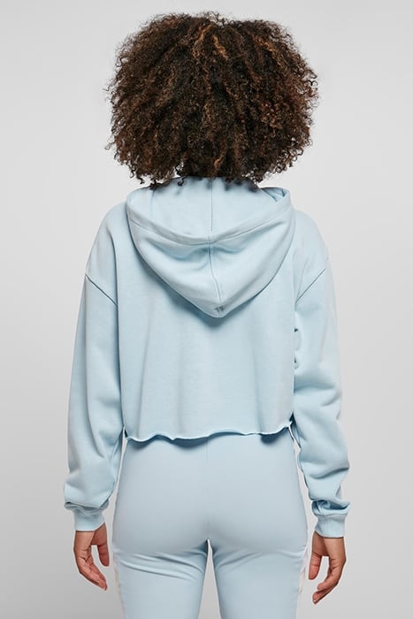 LADIES STARTER CROPPED HOODY ICEWATERBLUE 2