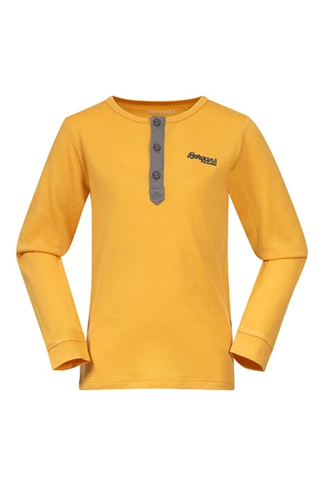 MYSKE WOOL KIDS SHIRT LIGHT GOLDEN YELLOW 1