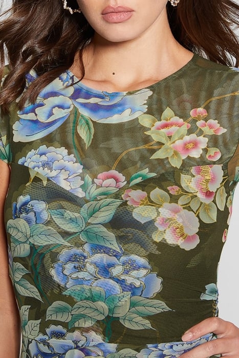 SS AIDA DRESS HANOI GREEN FLORAL P 6