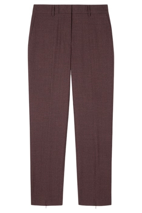 WOMENS TROUSER BURGUNDY/ BORDE 4