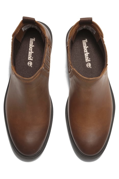 BRIMFIELD MID CHELSEA BOOT MEDIUM BROWN FULL GRAIN 3