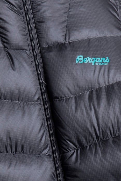 SENJA DOWN W JKT SOLID DARK GREY / LIGHT GLACIER LAKE 3