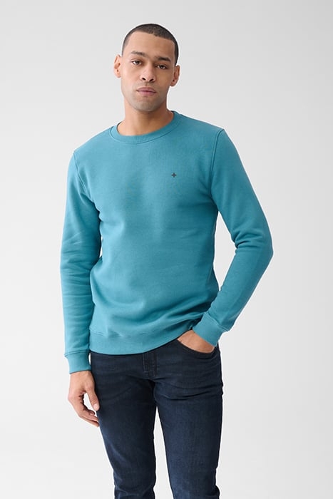 MM-SBSPARKLE SWEATER DARK TURQUOISE 1