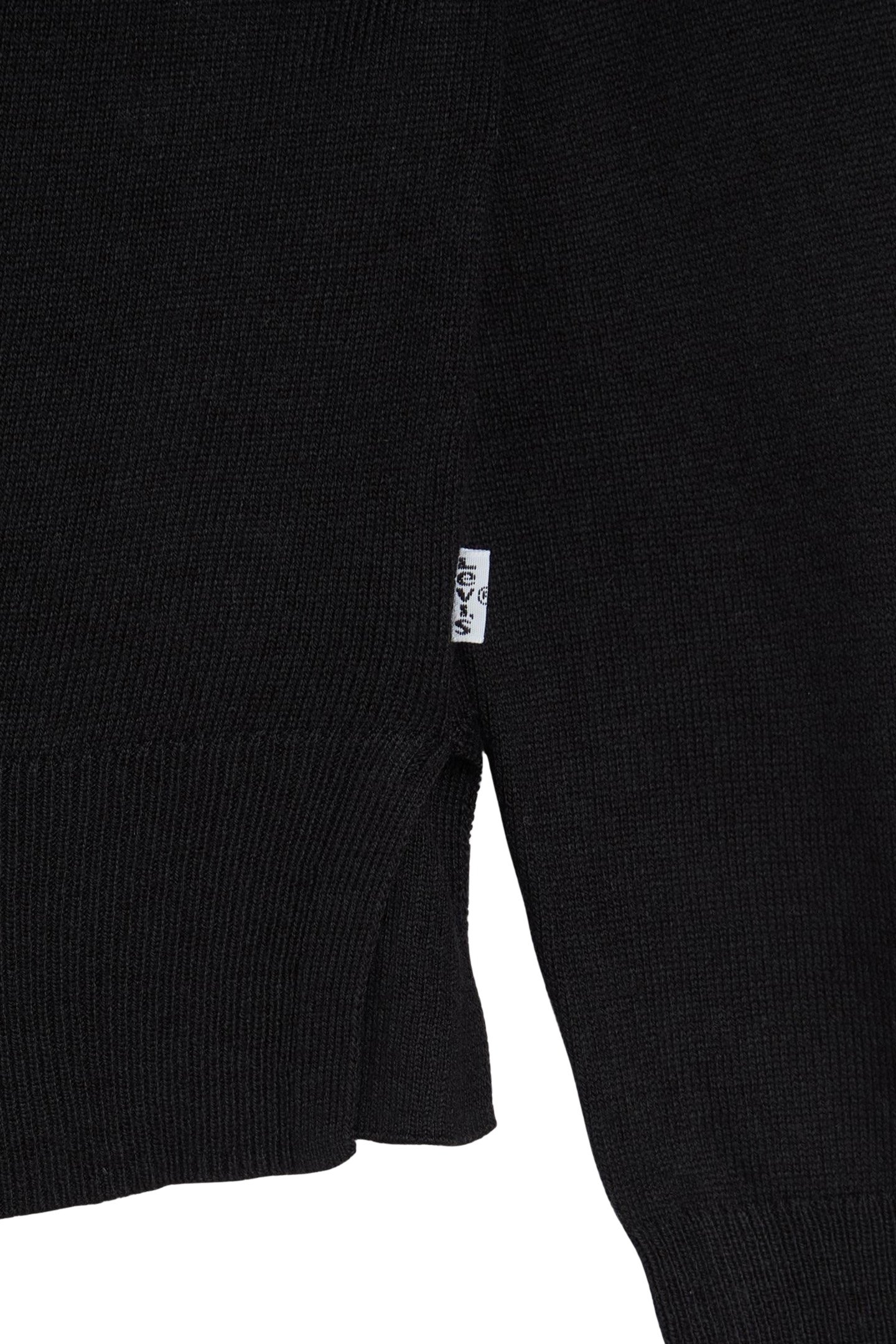 PETAL VNECK SWEATER CAVIAR TRIBLEND 8