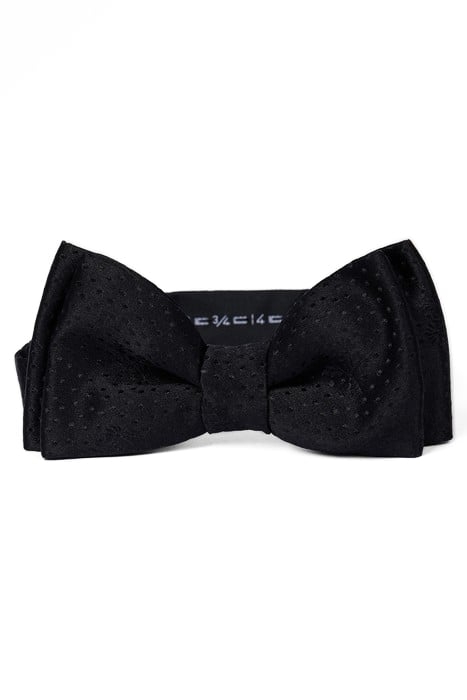 MEN BOWTIE FLORAL POLKA BLACK 1