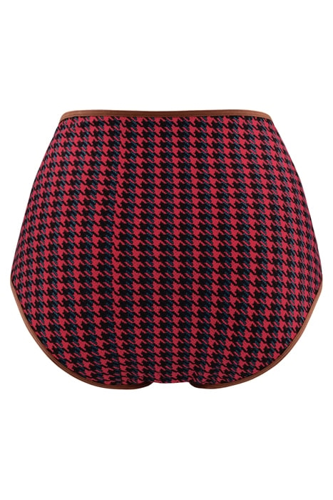 ARASAID RED PIED DE POULE 4